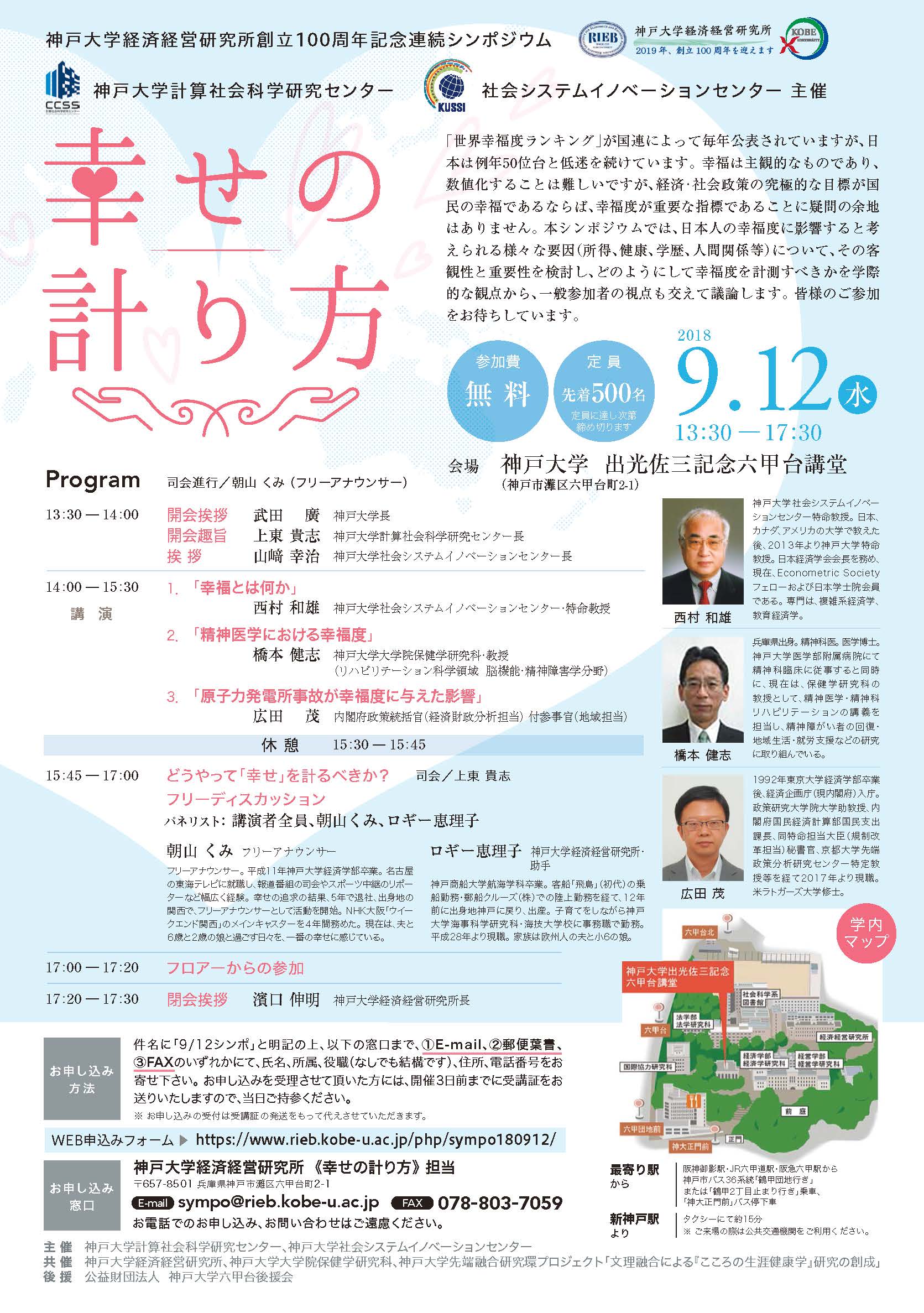 神戸大学経済経営研究所創立100周年記念連続シンポジウム「幸せの計り方」PDF